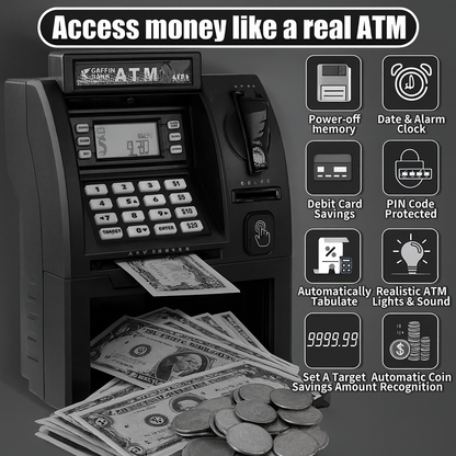 Smart Savings Mini ATM for Kids