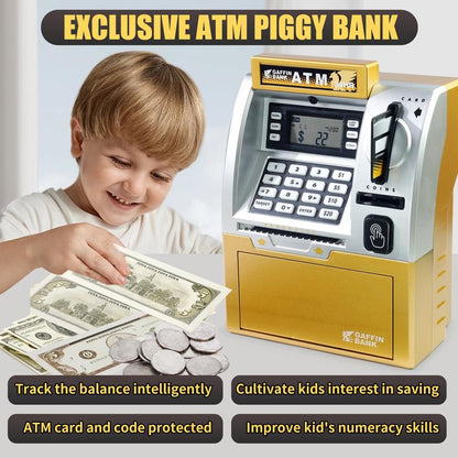 Smart Savings Mini ATM for Kids